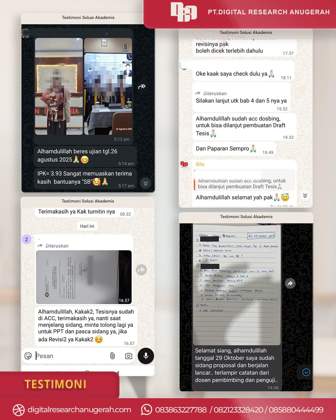 Testimoni alumni DRA 1