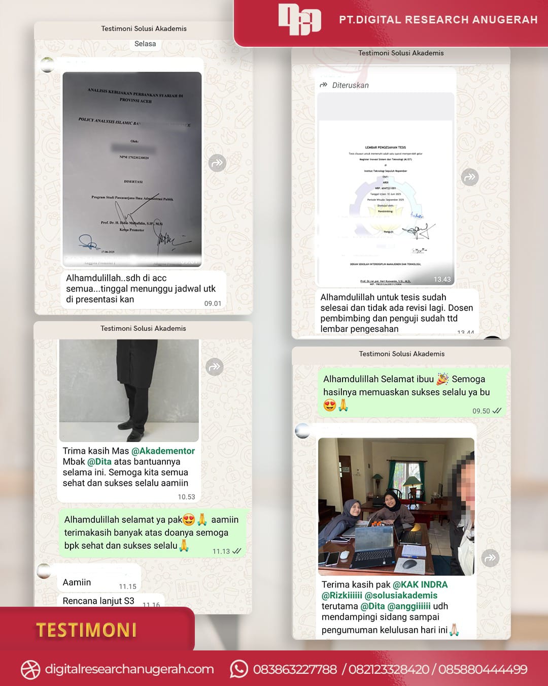 Testimoni alumni DRA 6
